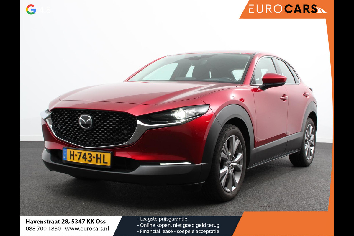 Mazda CX-30 2.0 e-SkyActiv-X 180pk M Hybrid Comfort Navigatie Climate Control Trekhaak Cruise Control Adaptive Lichtmetalen velgen Camera Parkeer sensoren Led Dab