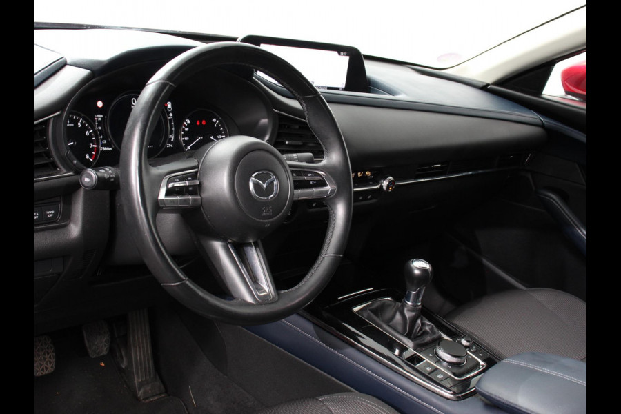 Mazda CX-30 2.0 e-SkyActiv-X 180pk M Hybrid Comfort Navigatie Climate Control Trekhaak Cruise Control Adaptive Lichtmetalen velgen Camera Parkeer sensoren Led Dab