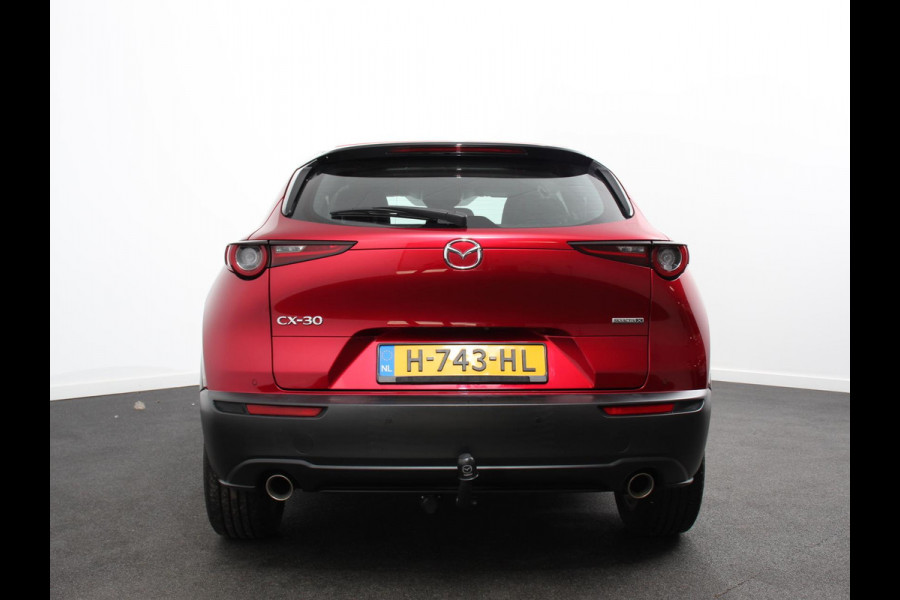 Mazda CX-30 2.0 e-SkyActiv-X 180pk M Hybrid Comfort Navigatie Climate Control Trekhaak Cruise Control Adaptive Lichtmetalen velgen Camera Parkeer sensoren Led Dab