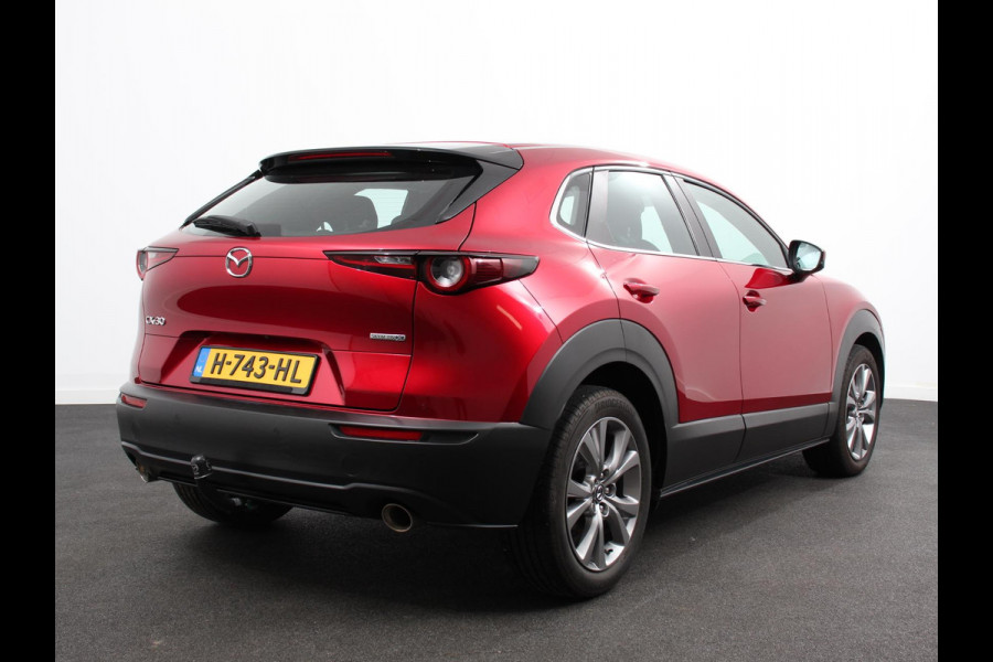 Mazda CX-30 2.0 e-SkyActiv-X 180pk M Hybrid Comfort Navigatie Climate Control Trekhaak Cruise Control Adaptive Lichtmetalen velgen Camera Parkeer sensoren Led Dab