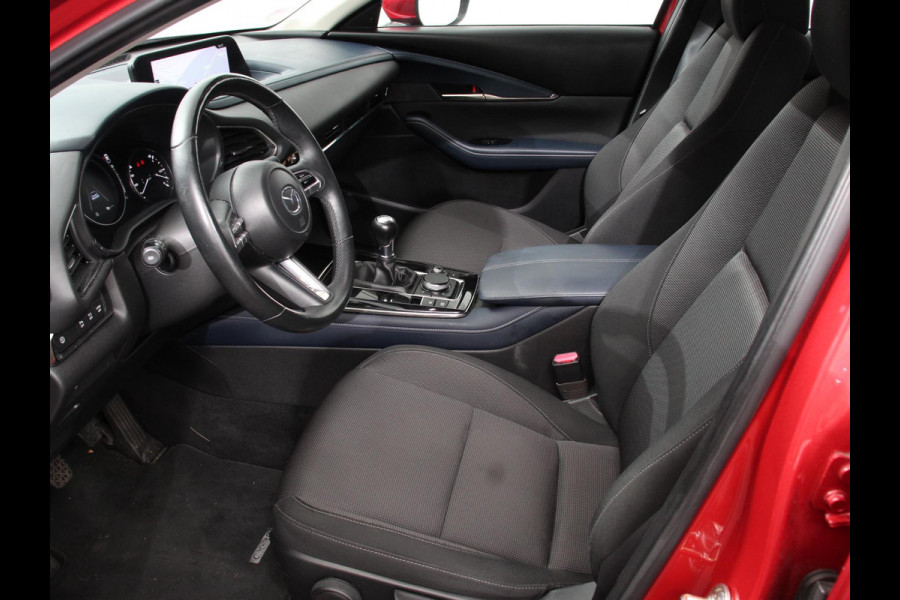 Mazda CX-30 2.0 e-SkyActiv-X 180pk M Hybrid Comfort Navigatie Climate Control Trekhaak Cruise Control Adaptive Lichtmetalen velgen Camera Parkeer sensoren Led Dab