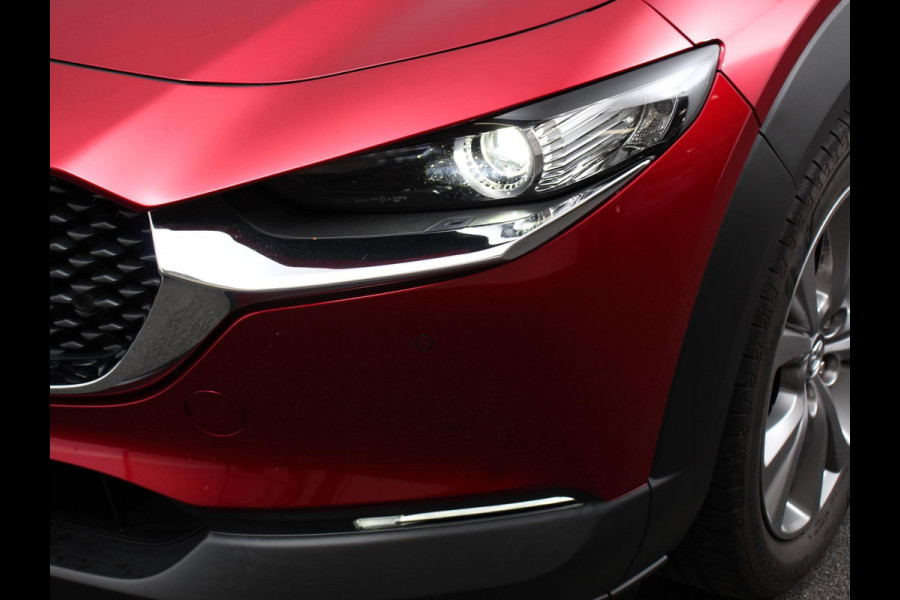 Mazda CX-30 2.0 e-SkyActiv-X 180pk M Hybrid Comfort Navigatie Climate Control Trekhaak Cruise Control Adaptive Lichtmetalen velgen Camera Parkeer sensoren Led Dab