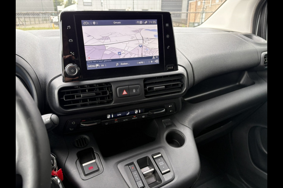 Fiat E-Doblò 50 kWh | 3-zits | navigatie | cruise