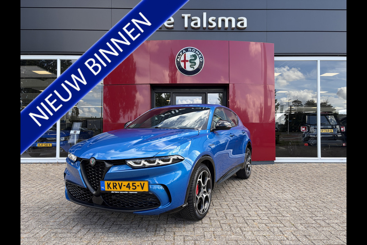 Alfa Romeo Tonale 1.5T Hybrid 160 Veloce | Leren bekleding | Stoelverwarming/Ventilatie | Sport onderstel instelbaar |