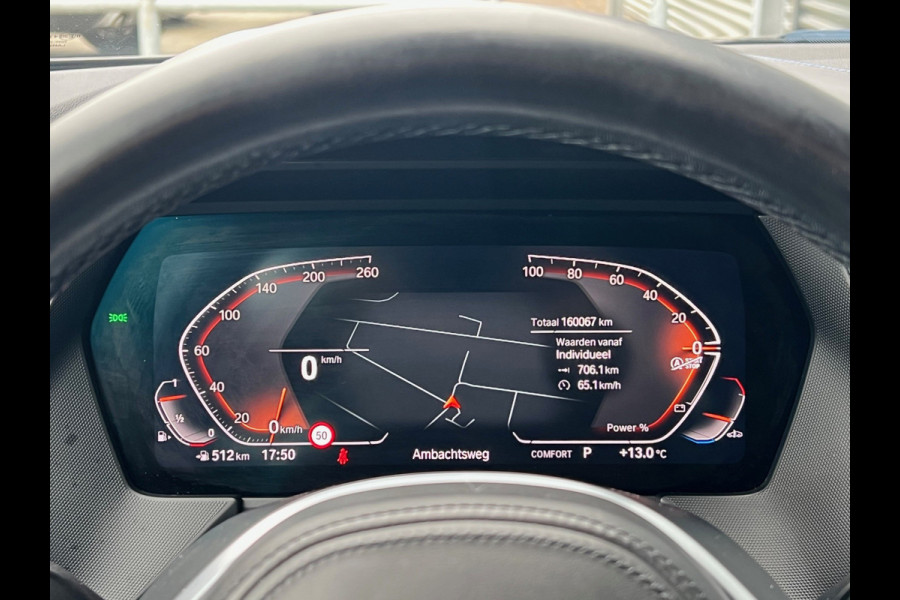 BMW 1-serie BWJ 2021 | 118i 136PK High Ex. AUTOMAAT | LEER | M-PAKKET | CLIMA | NAVI | SPORTSTOELEN | 18'' LMV | STOELVERW | CARPLAY |