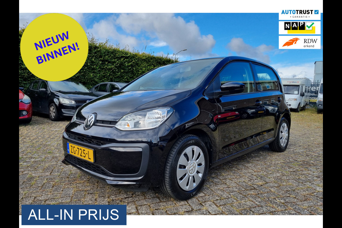 Volkswagen up! 1.0 BMT move up! ✅NETTE AUTO ✅5-DEURS ✅AIRCO