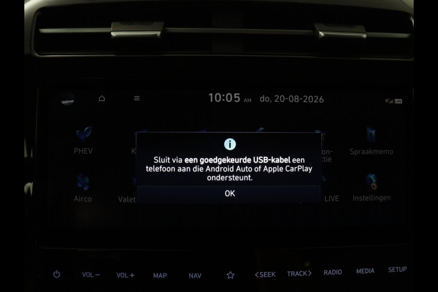 Hyundai Tucson 1.6 T-GDI PHEV Premium 4WD | SOH 96,9% | Memory | Leder | Stuur/stoel verwarming | Stoel ventilatie | Adaptive cruise | 360 camera | Park assist | Achterbank verwarming | Climate control