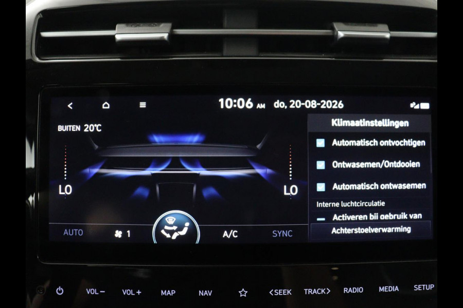 Hyundai Tucson 1.6 T-GDI PHEV Premium 4WD | SOH 96,9% | Memory | Leder | Stuur/stoel verwarming | Stoel ventilatie | Adaptive cruise | 360 camera | Park assist | Achterbank verwarming | Climate control