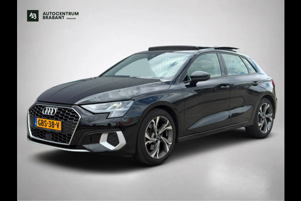 Audi A3 Sportback 35 TFSI S edition (Dealer OnderH, Panorama, Navi, Carplay, StoelV,Leder, Lane Assist, Addapt Cruise, Etc)