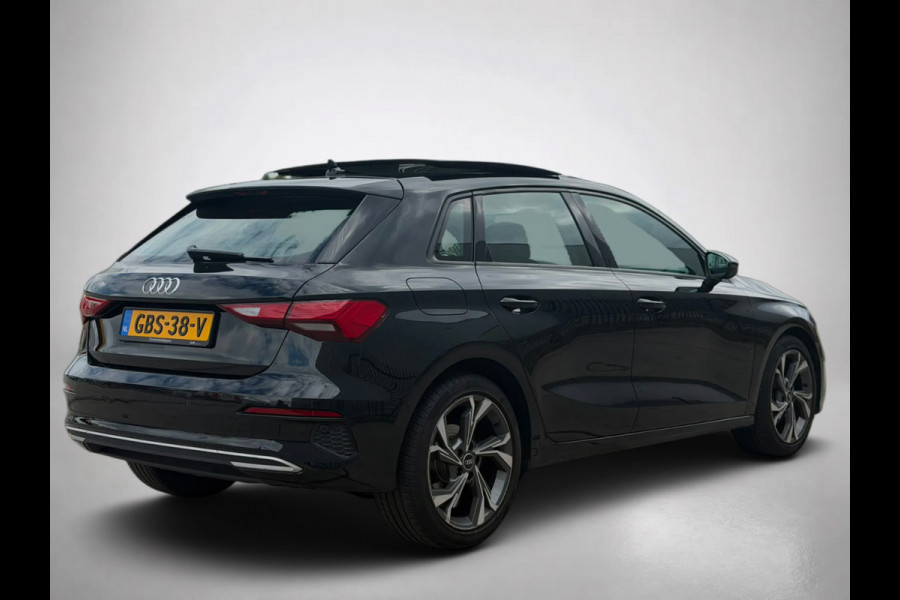 Audi A3 Sportback 35 TFSI S edition (Dealer OnderH, Panorama, Navi, Carplay, StoelV,Leder, Lane Assist, Addapt Cruise, Etc)
