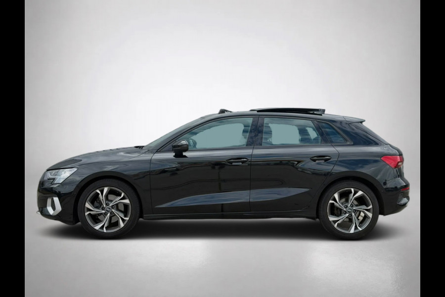 Audi A3 Sportback 35 TFSI S edition (Dealer OnderH, Panorama, Navi, Carplay, StoelV,Leder, Lane Assist, Addapt Cruise, Etc)
