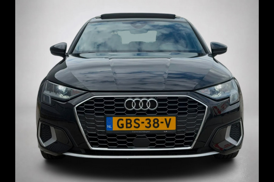 Audi A3 Sportback 35 TFSI S edition (Dealer OnderH, Panorama, Navi, Carplay, StoelV,Leder, Lane Assist, Addapt Cruise, Etc)