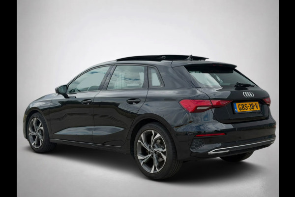Audi A3 Sportback 35 TFSI S edition (Dealer OnderH, Panorama, Navi, Carplay, StoelV,Leder, Lane Assist, Addapt Cruise, Etc)