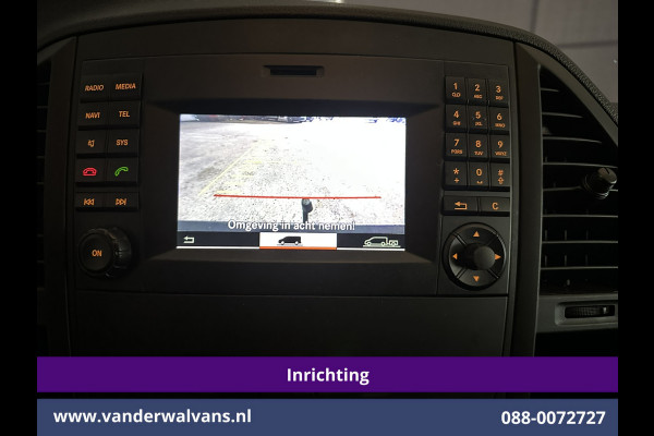 Mercedes-Benz Vito 114 CDI 136pk L2H1 Inrichting Euro6 Airco | Camera | Navigatie | Cruisecontrol | Trekhaak Bijrijdersbank, Achterklep