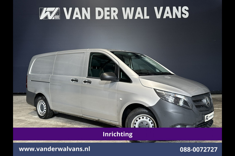 Mercedes-Benz Vito 114 CDI 136pk L2H1 Inrichting Euro6 Airco | Camera | Navigatie | Cruisecontrol | Trekhaak Bijrijdersbank, Achterklep