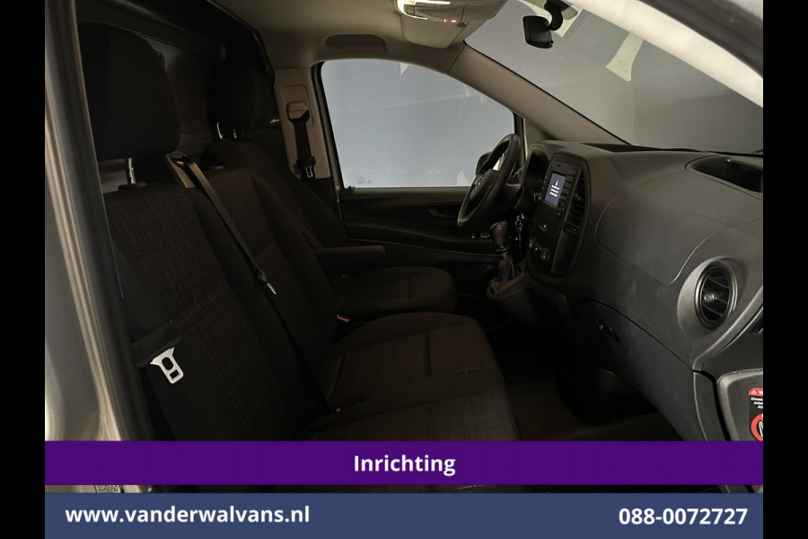 Mercedes-Benz Vito 114 CDI 136pk L2H1 Inrichting Euro6 Airco | Camera | Navigatie | Cruisecontrol | Trekhaak Bijrijdersbank, Achterklep
