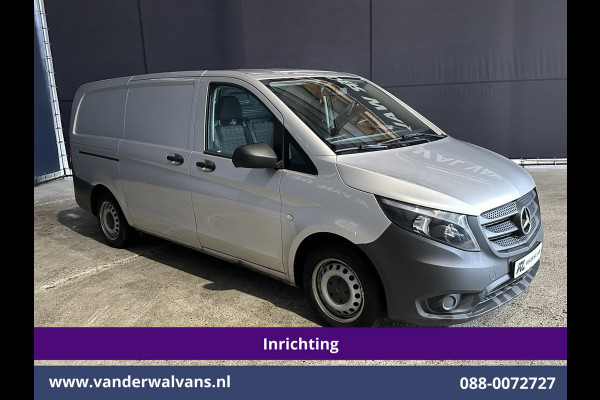 Mercedes-Benz Vito 114 CDI 136pk L2H1 Inrichting Euro6 Airco | Camera | Navigatie | Cruisecontrol | Trekhaak Bijrijdersbank, Achterklep