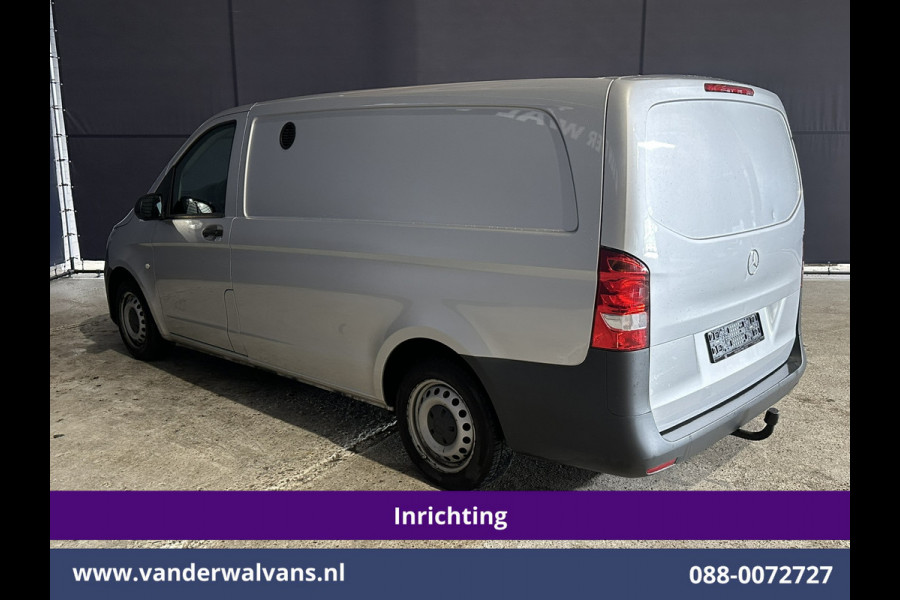 Mercedes-Benz Vito 114 CDI 136pk L2H1 Inrichting Euro6 Airco | Camera | Navigatie | Cruisecontrol | Trekhaak Bijrijdersbank, Achterklep