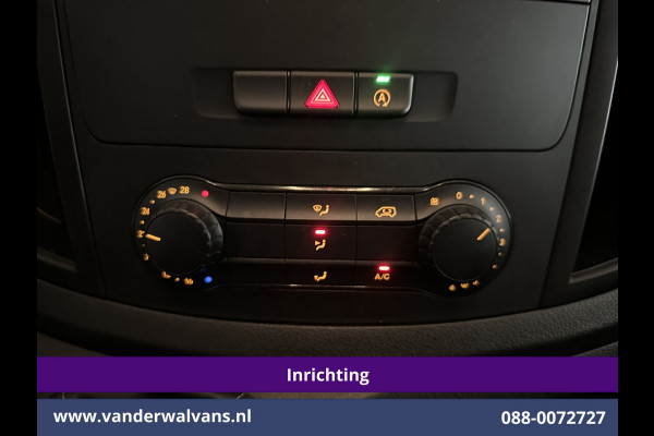 Mercedes-Benz Vito 114 CDI 136pk L2H1 Inrichting Euro6 Airco | Camera | Navigatie | Cruisecontrol | Trekhaak Bijrijdersbank, Achterklep