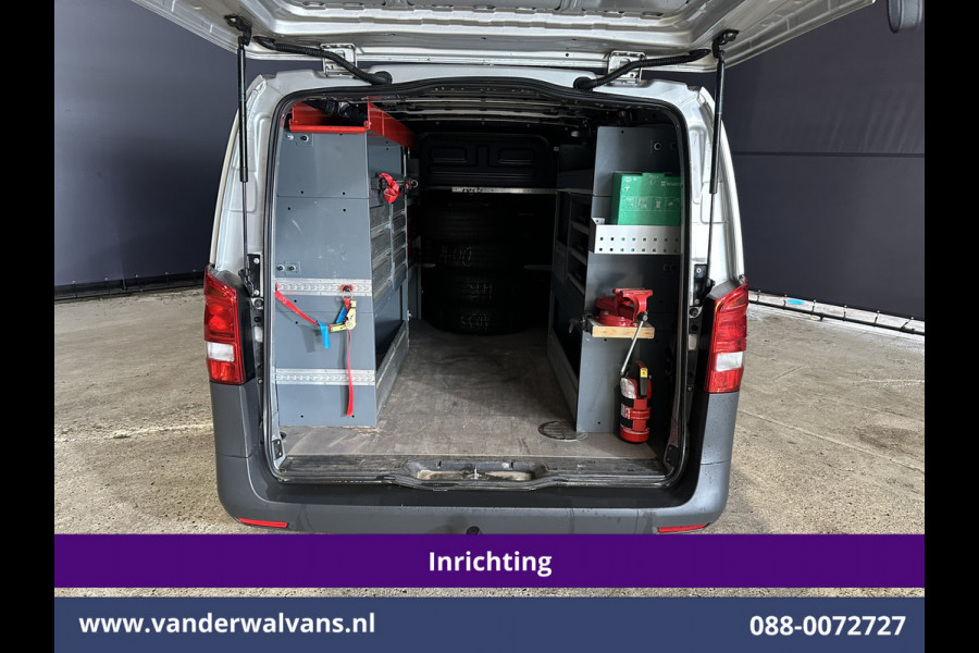 Mercedes-Benz Vito 114 CDI 136pk L2H1 Inrichting Euro6 Airco | Camera | Navigatie | Cruisecontrol | Trekhaak Bijrijdersbank, Achterklep