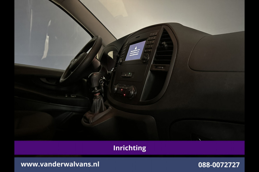 Mercedes-Benz Vito 114 CDI 136pk L2H1 Inrichting Euro6 Airco | Camera | Navigatie | Cruisecontrol | Trekhaak Bijrijdersbank, Achterklep