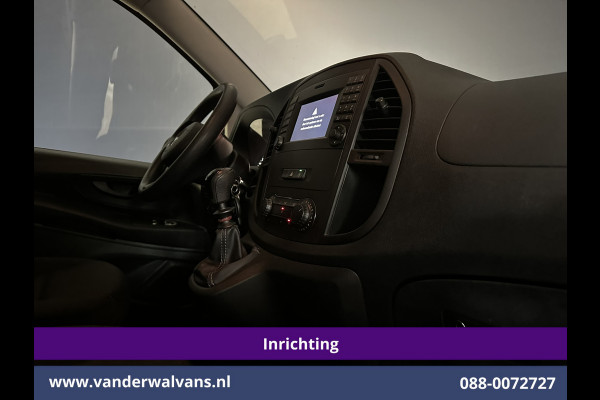Mercedes-Benz Vito 114 CDI 136pk L2H1 Inrichting Euro6 Airco | Camera | Navigatie | Cruisecontrol | Trekhaak Bijrijdersbank, Achterklep