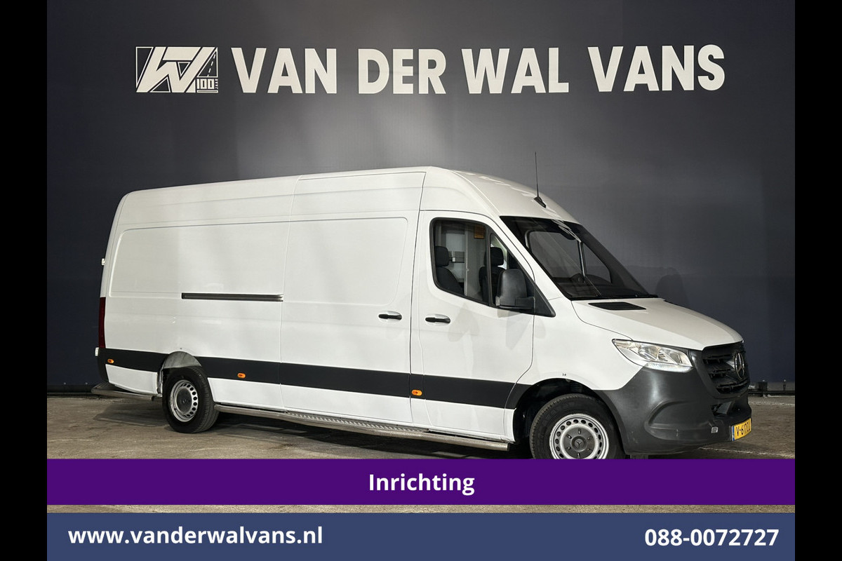 Mercedes-Benz Sprinter 311 CDI Automaat L3H2 *PostNL inrichting* Euro6 Airco | Camera | Schappen Doorloopdeur, 270 Gr. achterdeuren, Sidebars