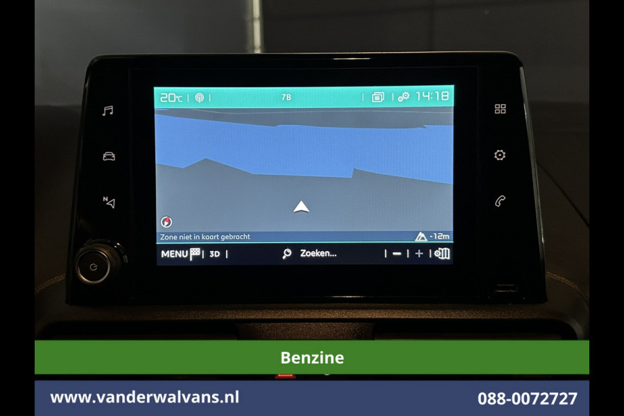 Citroën Berlingo 1.2 PureTech 130pk Automaat Benzine L1H1 Euro6 Airco | 3-Zits | Navigatie | Camera | Cruisecontrol Apple Carplay, Android Auto, Parkeersensoren, Bijrijdersbank