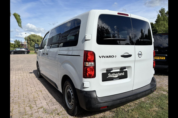 Opel Vivaro-e Combi L2H1 50 kWh 136 PK | 9.585 KM! | Climate Control | 9-persoons | Dubbele Zij-Schuifdeur | Privacy-Glass