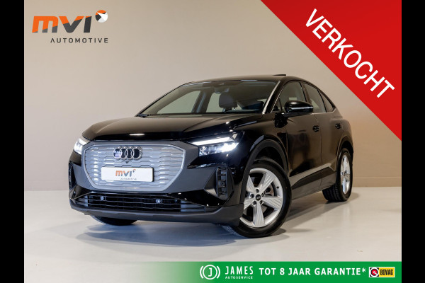 Audi Q4 Sportback e-tron 45 Edition 82 kWh SoH 95,7% 286pk / Trekhaak / Achteruitrijcamera / Panoramadak / Sonos / Adaptieve cruise conrtrol / Navigatie / Apple carplay /