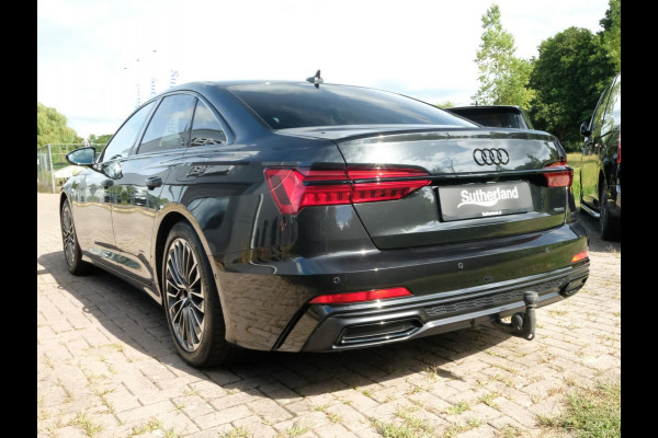 Audi A6 Limousine 55 TFSI e quattro Competition S Line 367 PK | Adaptive cruise control | Wegklapbare trekhaak | 360 Camera | Stoelverwarming | LED | CarPlay | Virtual Cockpit
