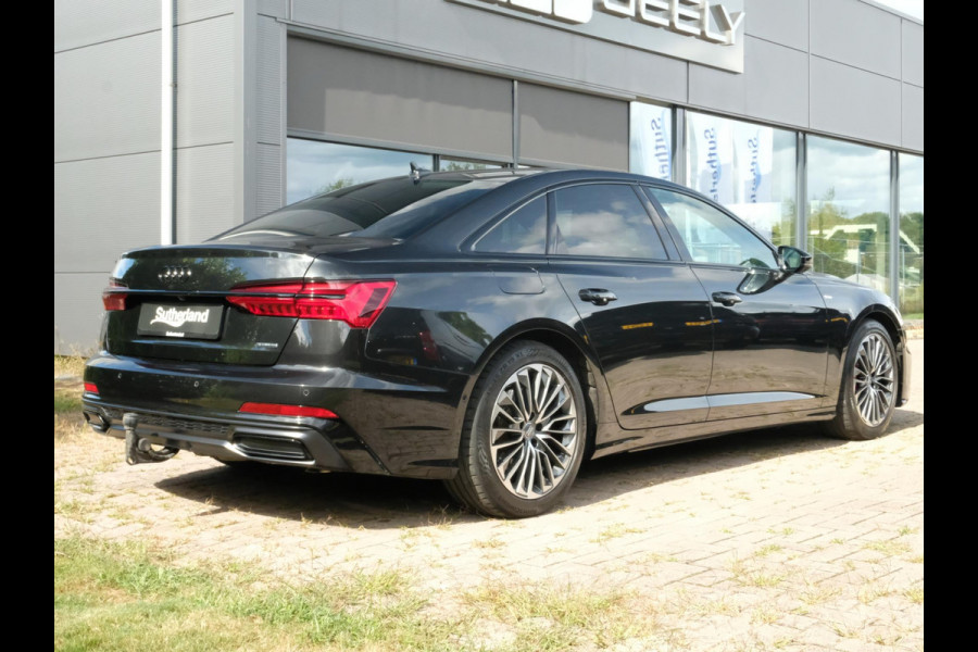 Audi A6 Limousine 55 TFSI e quattro Competition S Line 367 PK | Adaptive cruise control | Wegklapbare trekhaak | 360 Camera | Stoelverwarming | LED | CarPlay | Virtual Cockpit