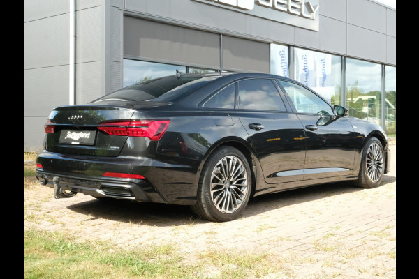 Audi A6 Limousine 55 TFSI e quattro Competition S Line 367 PK | Adaptive cruise control | Wegklapbare trekhaak | 360 Camera | Stoelverwarming | LED | CarPlay | Virtual Cockpit