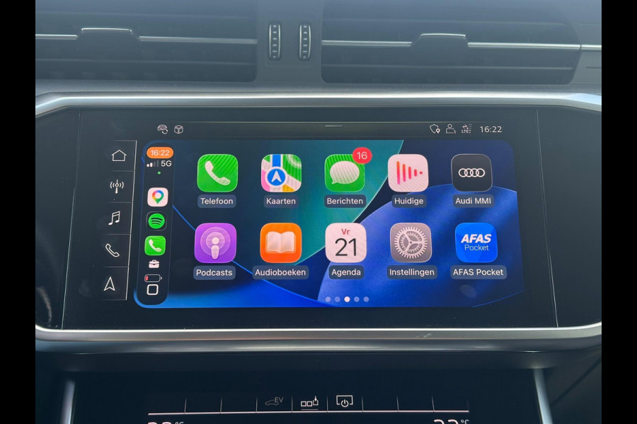 Audi A6 Limousine 55 TFSI e quattro Competition S Line 367 PK | Adaptive cruise control | Wegklapbare trekhaak | 360 Camera | Stoelverwarming | LED | CarPlay | Virtual Cockpit