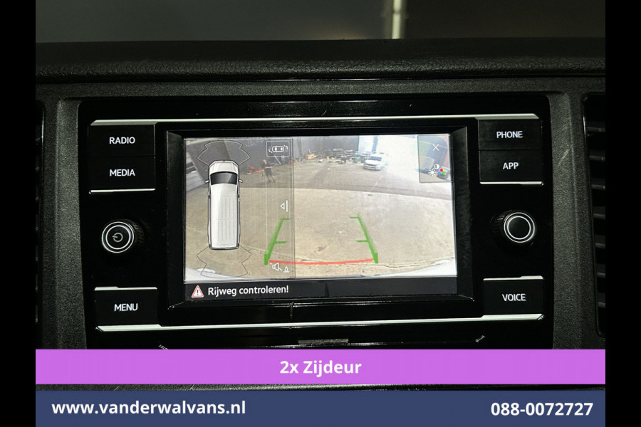 Volkswagen Crafter 2.0 TDI 141pk L4H3 L3H2 Euro6 Airco | 2x zijdeur | Camera | Apple Carplay | Android Auto Parkeersensoren, 3000kg trekvermogen, Bijrijdersbank