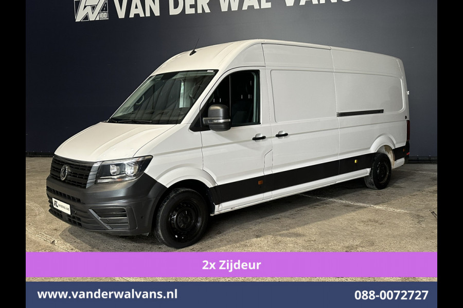 Volkswagen Crafter 2.0 TDI 141pk L4H3 L3H2 Euro6 Airco | 2x zijdeur | Camera | Apple Carplay | Android Auto Parkeersensoren, 3000kg trekvermogen, Bijrijdersbank