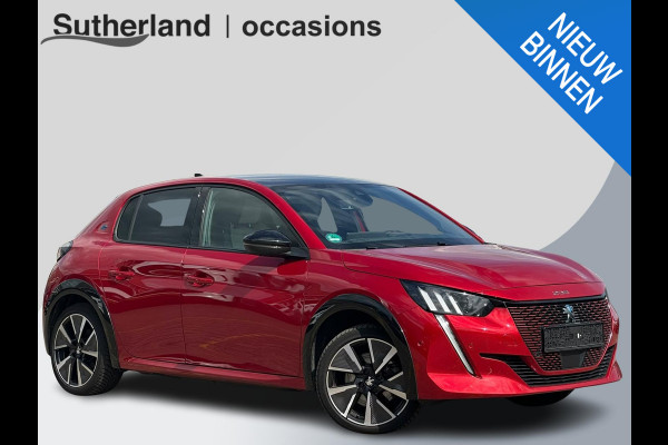 Peugeot e-208 EV GT Pack 50 kWh | Panoramadak | Stoelverwarming | Achteruitrijcamera | ACC inclusief Stop&Go-functie