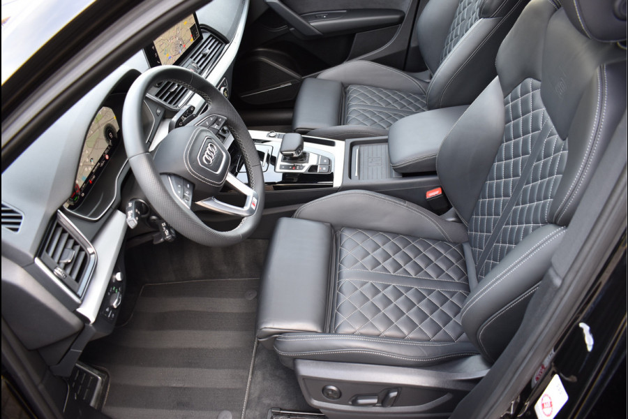Audi Q5 55 TFSI e S-Line 367 Pk Pano RS-Stoel Lucht Keyless 360 Camera HUD 20 Inch