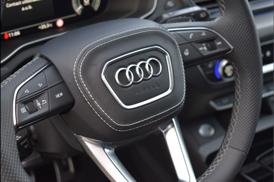 Audi Q5 55 TFSI e S-Line 367 Pk Pano RS-Stoel Lucht Keyless 360 Camera HUD 20 Inch