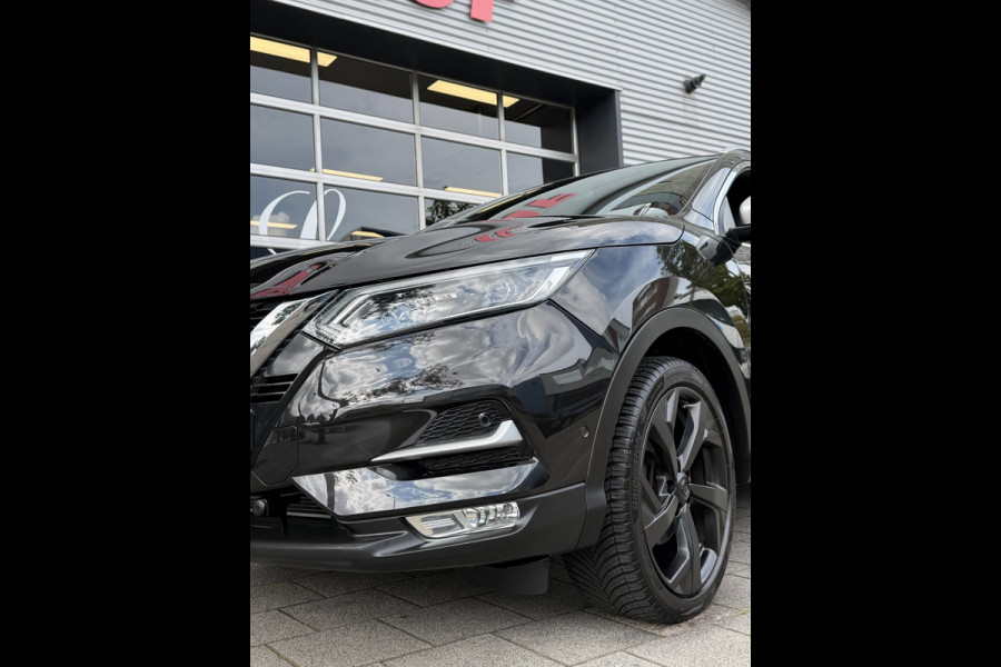 Nissan QASHQAI 1.2 Tekna + - Panorama dak I Navigatie I Airco I Leer I Sport pakket + Velgen 19 inch I Dealer onderhouden