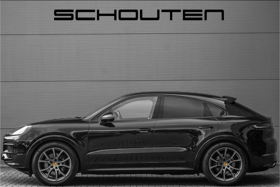 Porsche Cayenne Coupé 3.0 E-Hybrid Nieuw Model Sport Design & Chrono Trekhaak Stoelventilatie 21"