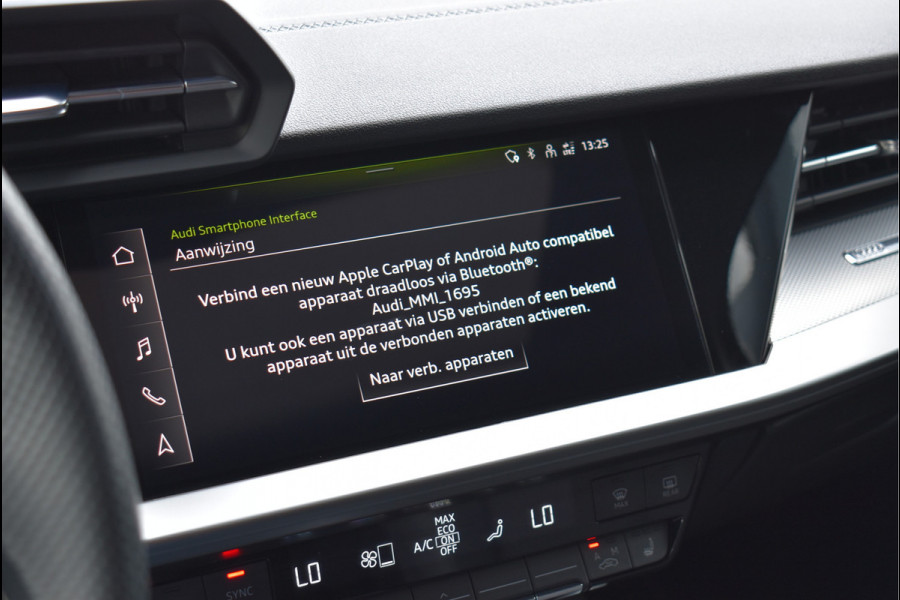 Audi A3 Sportback 45 TFSI e S-Line 245 Pk Pano Memory Leder Sfeerverlichting Full Led Keyless 18 Inch