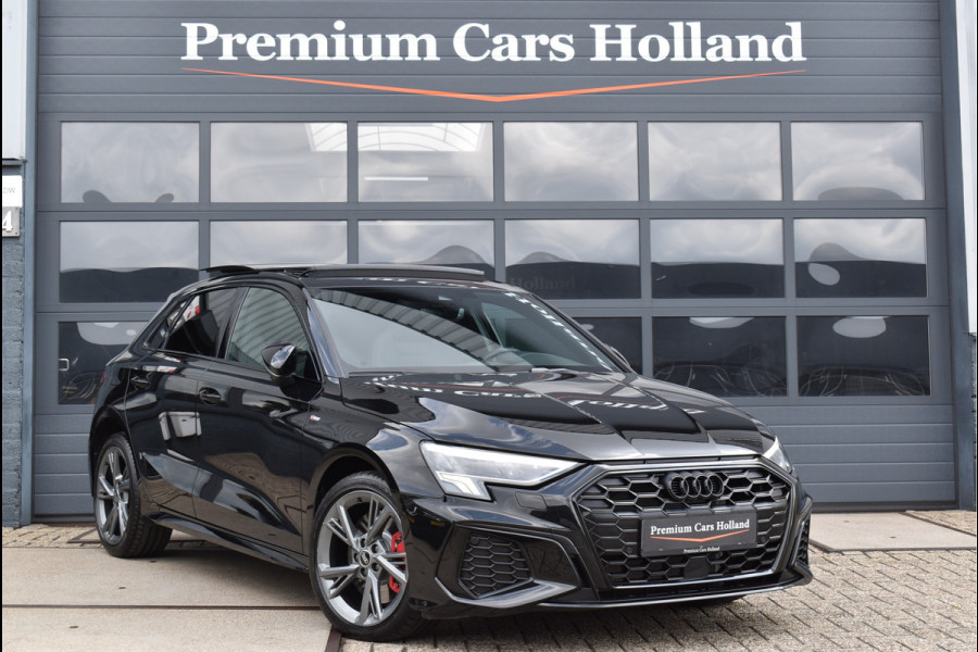 Audi A3 Sportback 45 TFSI e S-Line 245 Pk Pano Memory Leder Sfeerverlichting Full Led Keyless 18 Inch