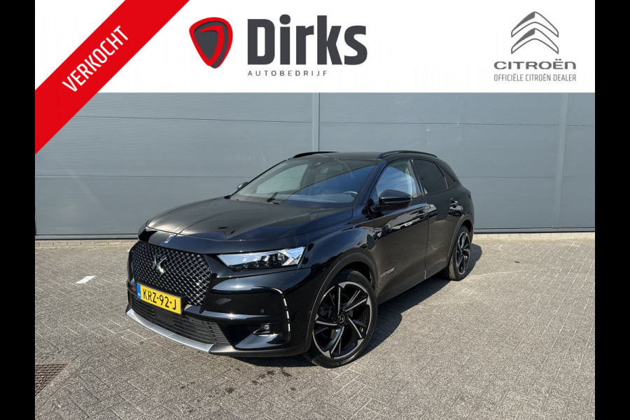 DS 7 Crossback Crossback 300pk E-Tense 4x4 Louvre (Elektrisch Schuifdak - Leder incl verwarming/koeling/massage/geheugen - NightVision - Focal
