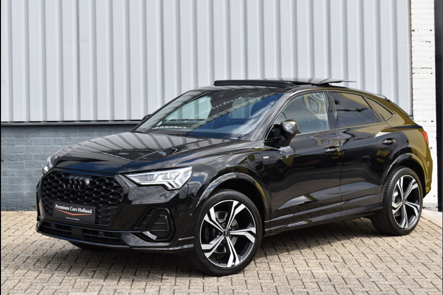 Audi Q3 Sportback 45 TFSI e S-Line 245 Pk Pano Memory Sfeer Leder Matrix Led Keyless Camera Trekhaak 20 Inch