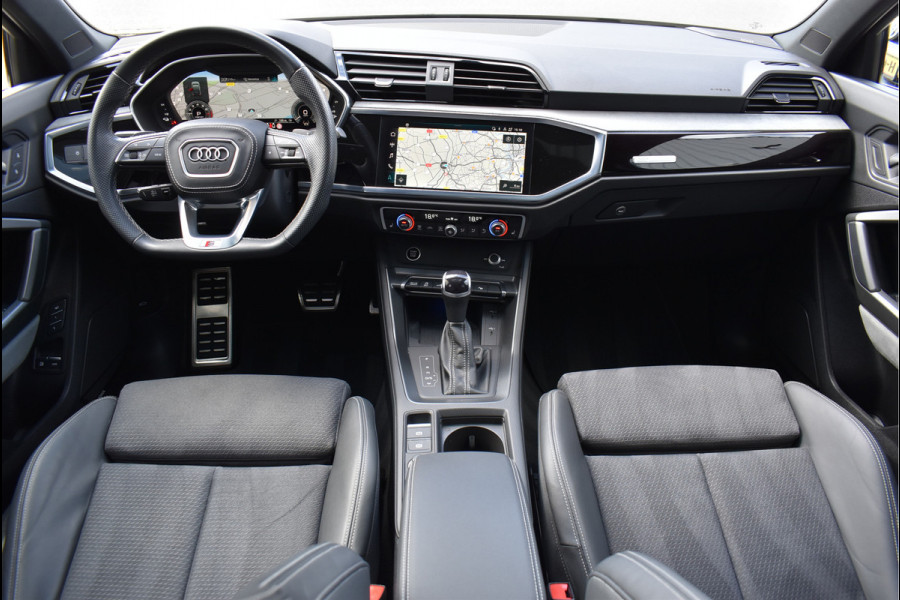 Audi Q3 Sportback 45 TFSI e S-Line 245 Pk Pano Memory Sfeer Leder Matrix Led Keyless Camera Trekhaak 20 Inch