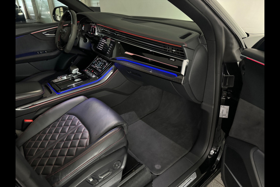 Audi Q8 4.0 TFSI SQ8 quattro Carbon|Massage|Trekhaak|Sfeer|Nachtzicht
