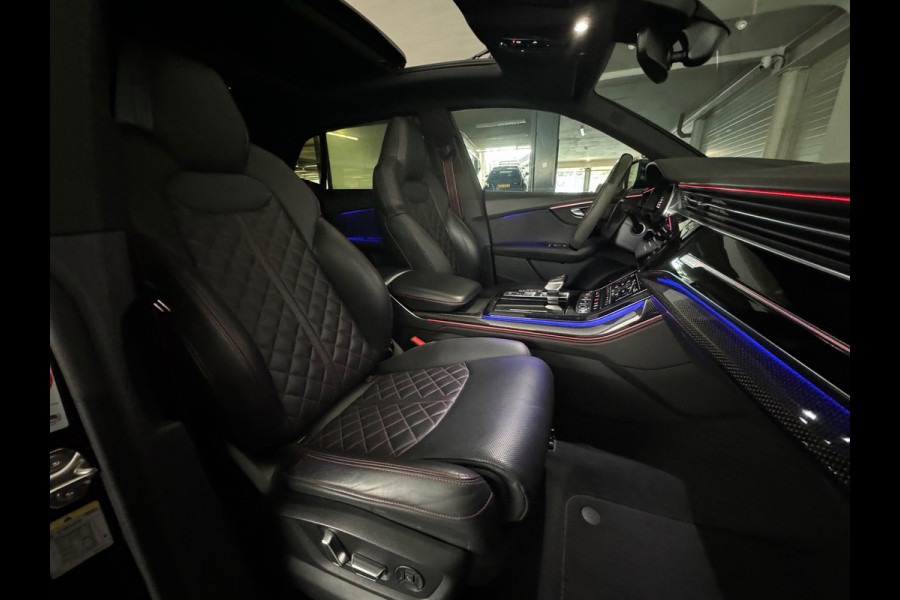 Audi Q8 4.0 TFSI SQ8 quattro Carbon|Massage|Trekhaak|Sfeer|Nachtzicht