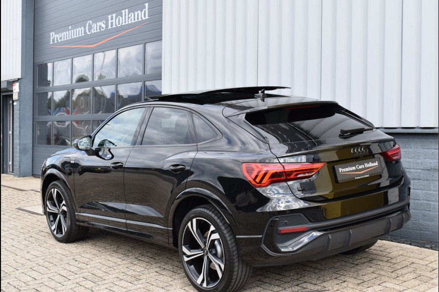 Audi Q3 Sportback 45 TFSI e S-Line 245 Pk Pano Memory Sfeer Leder Matrix Led Keyless Camera Trekhaak 20 Inch