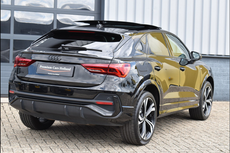 Audi Q3 Sportback 45 TFSI e S-Line 245 Pk Pano Memory Sfeer Leder Matrix Led Keyless Camera Trekhaak 20 Inch